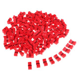 100 Pieces 8mm Fader Knob Caps Touch Sensitive Slider Ribbed Mixer Push Caps