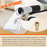 A78E-Multi-Functional Steam Spray Suction Head With 1/4" Quick Disconnect Coupler Valve For Shop Vac Mytee Vacuum Extractors