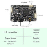 12.3" 1920x720 FHD 850nit IPS LCD Touch Screen And Audio Control Board 50Pins