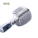 Superlux Classical super-cardioid wh5 dynamic vocal microphone retro microphone Mirror Chrome table stand as gift