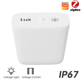 Smart Home Light Illuminance Sensor IP67 Waterproof Smart Lighting Accessory Light Brightness Detection Sensor for Zigbee