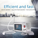 220V Digital Control Liquid Filling Machine Semi Auto Single Head Liquid Filler with LED Display for Beverage Food Grade Liquids