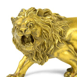 Antique Copper Crafts Small Brass Lion Ornaments