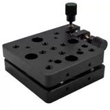 Tilt fine-tuning working platform sliding table optical dual-axis manual tilt table accuracy angle displacement stage