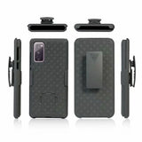 2in1 Armor Shockproof Case for Samsung Galaxy S25 S23 S22 S26 Plus S24 Ultra S21 S25 Ultra Sport Waist Belt Clip Phone Cover