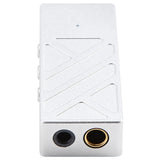 (BAAY) Type-C Audio CT7601PR+ES9039Q2M Decoder Small-Diameter DAC Lossless Portable Headphone HiFi Amplifier Sound Card Silver