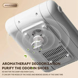 Shoe Dryer Portable Electric Shoe and Boot Dryer 180° Folding Design Smart Display for Shoes Gloves Hats Socks Ski Boots