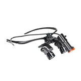 GG 4X 5X 6X Lab Surgerys Headlight 48 Angle Loupes with 5W LED Binocular Magnifier 300-600mm Interpupillary Distance Adjustable