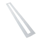 Parking Lot Line Stencil Silicone Foldable Reusable Road Straight Line Stencil for Asphalt Concrete Pavement