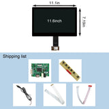 11.6in 1920x1080 Capacitive LCD Touchscreen & H-D eDP Controller Board 30pins