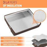 2025 New Air Conditioner Cover Water Resistant Oxford Fabric for Inside Dust Cover
