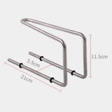 Stainless Steel U-Shaped Tool Holder Rack for Pliers & Screwdrivers – Eyeglass Repair Tool Organizer