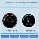E-Easy To Use-ESP32 S3 Development Board 2.1" Round Rotary LCD Touch Knob Display Bluetooth Wifi LVGL Support Black