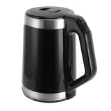 2L Double-Wall Stainless Steel Electric Kettle 1000W Hot Water Boiler with Automatic Power off Feature for Fast Boiling