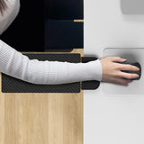 Wooden Ergonomic Desk Extender Tray Wrist Rest Pad Armrest for Keyboard Typing Home Office Extension Platform Mouse Pad Holder