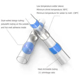 500PCS Heat Shrink Solder Connectors Solder Seal Sleeve Heat Shrink Stick Butt Wire Stick Connector Kit Auto Marine Insulation