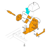 Exclusive Forward And Reverse Gear Switch Front And Rear Gear Switch 73036G1 70578G1 For EZGO TXT Golf Cart Repair Replacement