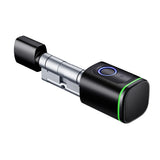 Tuya Blue-tooth Aluminum Alloy Electronic Cylinder Work With Fingerprint and Keycard TTlock Optional