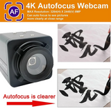 B02B-Industrial 4K USB Webcam PC Laptops Video 8MP Autofocus USB Camera IMX179 Sensor OTG UVC Plug & Play