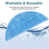 Washable Cleaning Mop Pad Microfiber Mop Cloths For Ilife A30 Pro Vacuum Cleaner Replacement Parts