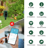 Temperature Humidity Sunlight Tester Soli Analyzer Versatile Gardening Tool Tuya Zigbee Wireless Soil Moisture Meter Intelligent
