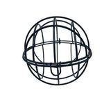 4pcs fat ball Holders, Hanging Bird feeders, Metal Bird Feeders with S-shaped hooks, wild Bird Feeding Dispenser 7 cm Diameter