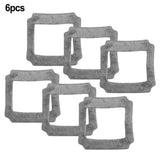 6 Pack Replacement Mop Cloth Pads For LIECTROUX YW710 Cleaning Robot, Machine Washable, Highly Absorbent Microfiber Design
