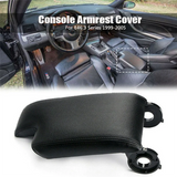 Black Leather Armrest Center Console Lid Cover For BMW E46 3 Series 1998-2006 Black Replacement Parts Accessories