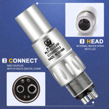 AI-NCL6 LED 61mm Internals Water Spray Quick Coupligs for Air Turbines High Speed Handpiece Connect 6 Holes SDentals Chair