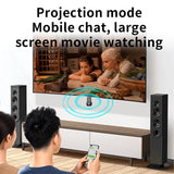 Mobile wireless projector screen sharing device supports iPhone, Android, home, dormitory, bedroom, portable connection, TV, pro