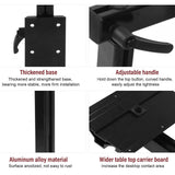 360° Rotation Oxidized  Lightweight for RV Yachts Removable Table Leg Adjustable Table Legs Black Heavy Duty Removable
