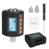 Digital display torque meter, wrench torque tester, 1/2 inch driver, including adapters for 3/8 inch and 1/4 inch ENC-340