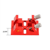 Widen Cross Dovetail Base Saddle Guide Finderscope Slot Flate Base for Astro Telescope