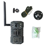 2K Support Solar Powered Lithium Battery Outdoor 4G Hunting Camera Infrared Night Vision Wireless Game Hunting Trail Camera