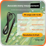 AZ86P1 PH Test Rod Full Flat PH Rod BNC Connector Plug and Play Compact and Lightweight