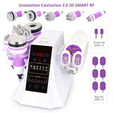 New 6 in1 40K RF Cavitation Machine Vacuum Slimming Machine Face Lifting Skin Rejuvenation Pore Cellulite Removal Equipment