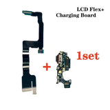 USB Port Main Display Hinge Spin Axis Ribbon Mainboard Connector LCD+ Charging Flex Cable For Z Flip 4 F721B