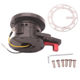 Quick Release Ball Lock System Steering Wheel Hub Flip Up Tilt Without Lock Aluminum Alloy Steering Wheel Hub Racing Accessories