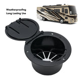 RV Power Cord Hatch Cover Protective Weatherproofing Replacement for Travel Tent Trailer Motorhome Garage