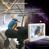 4K UHD Monoculars Binoculars Eyepiece Camera 5X Digital Zoom Astronomical Telescope Eyepiece Recorder for Bird-Watching Lunar