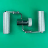 Adjustable Resistance Wrist Rotator Forearm Exerciser 360° Rotation Portable Fitness Tool Stainless Steel Aluminum Alloy
