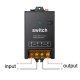 DC12V-72V 30A Relay Wireless Remote Control Switch RF 433Mhz Transmitter On/Off 3 Modes Switch for Water Pump LED Lamp Motor