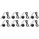 8X Wireless Antenna Base Microphone Antenna Base With Magnet 3 Meter Rg174 Cable Bnc Male Aerial