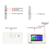 TA03 Android and IOS APP Smart Control Touch Screen 433Mhz GSM Smart Wireless Wifi Home Security Alarm System
