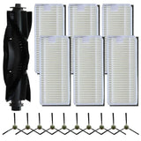 Main Side Brush Filter Kit For Lefant U180 M1 M2 Pro M2 Plus LS1 For OKP K8 Cleaning Tools Home Appliance Parts