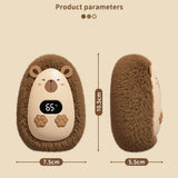 Plush Warmer Electric  Warmer Digital Display Mini Hand Warmer Heater 3 Temp Adjustable Portable Hand Heater for Winter