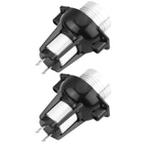 2pcs 12W LED Angel Eyes Halo Ring Marker Light for E90 E91 05‑08 Auto Lamps