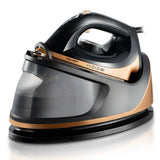High Power Electric Steam Iron - Ceramic Base Plate with Large Steam Capacity (2000W Fast Heating, Auto Shut-Off）