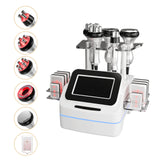 Newest 6 in 1 Body Shaping Machine 40K Loss Weight Ultrasonic Cavitation Vacuum Slimming Device Salon Spa