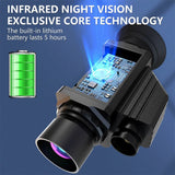 4K UHD Infrared Thermal Imaging Night Vision Monoculars 7X Magnification Infrared Thermal Camera for Outdoor with 11 Modes